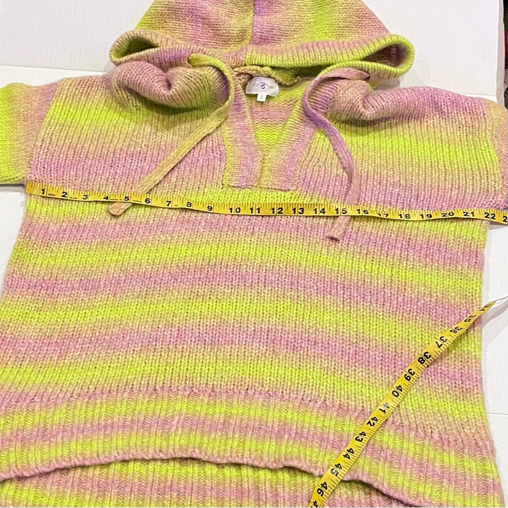 Lou & Grey Ombre Stripe Hoodie Tunic Sweater - Picture 10 of 13